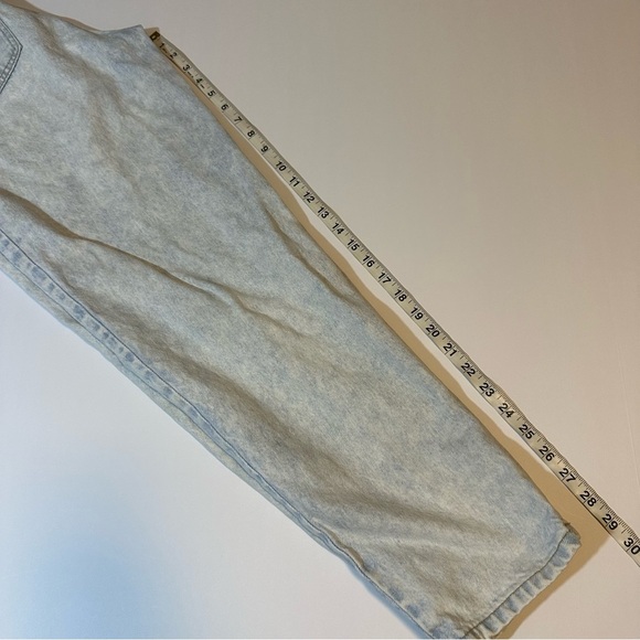 Vintage 80s Palmettos Jeans Light Acid Wash High Rise Tapered - Picture 9 of 11